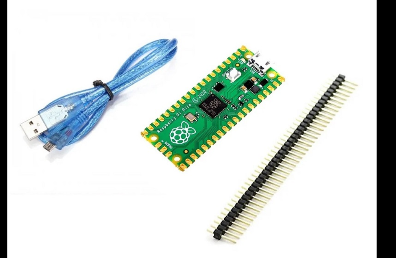 Raspberry PI Pico with Headers and Micro USB Cable