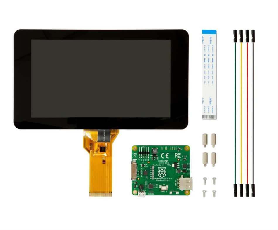 Refurbished – 7″ Official Raspberry Pi Display with Capacitive Touchscreen