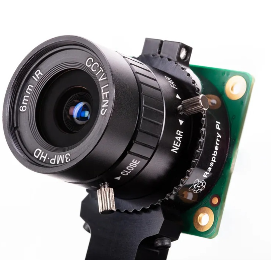 Official Raspberry Pi 6 mm Wide Angle Lens for Pi High Quality Camera