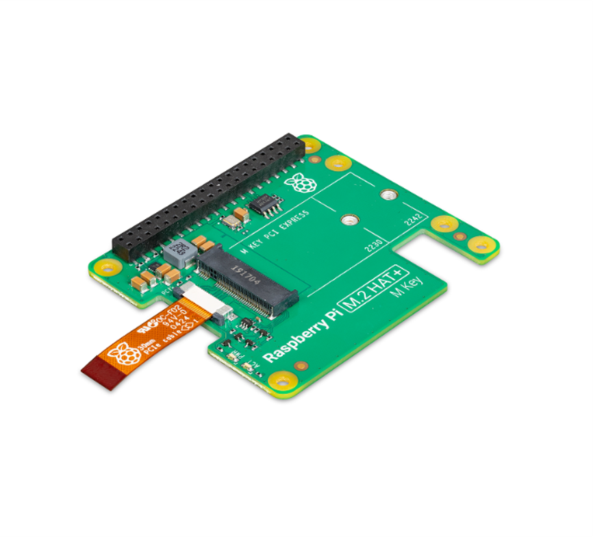 Official Raspberry Pi M.2 HAT+