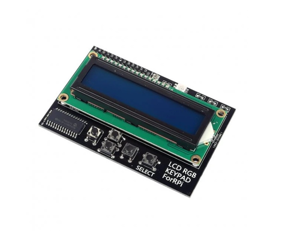 LCD1602 RGB LCD HAT with Keypad For Raspberry PI
